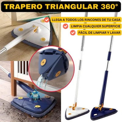 SpinMop® | Trapeado 360° para limpieza sin esfuerzo