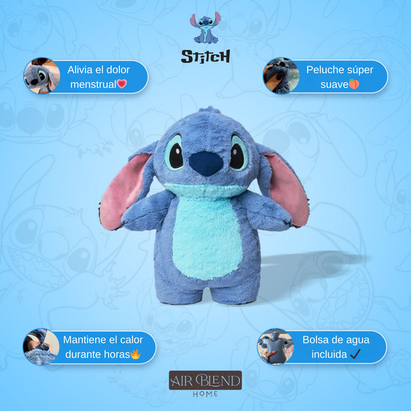 Bolsa de agua caliente de peluche Stitch