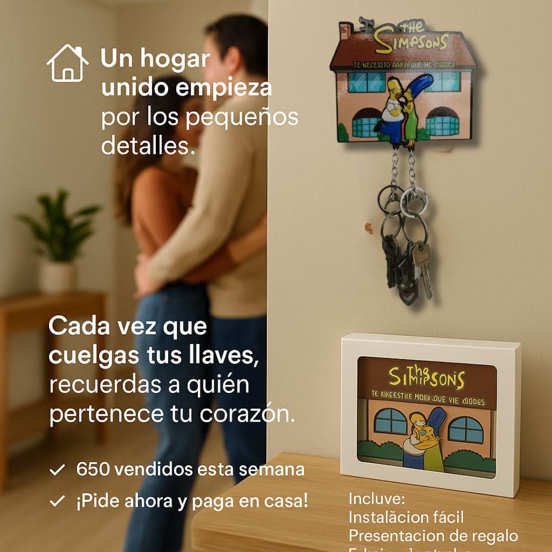 LoveKeys® | Llavero Parejas para Pared