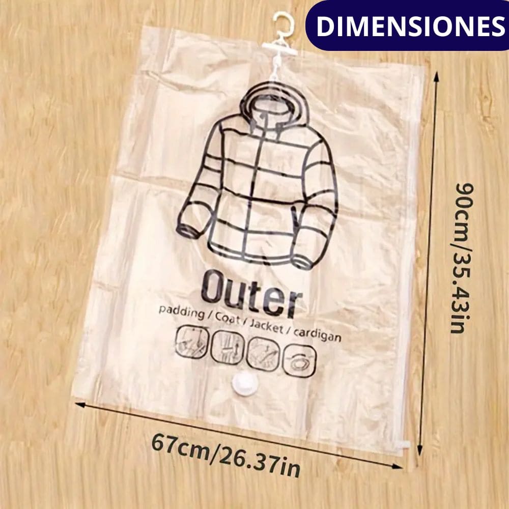 AirBag® Pack x2 bolsas + Succionadora de Aire