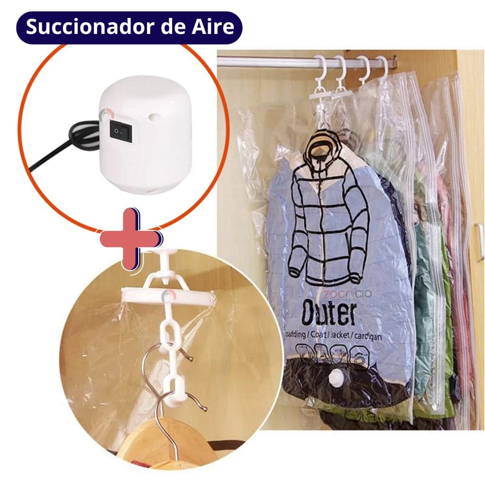 AirBag® Pack x2 bolsas + Succionadora de Aire