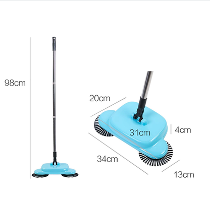 RAKESPIN® - ESCOBA GIRATORIA 360 ASPIRADORA