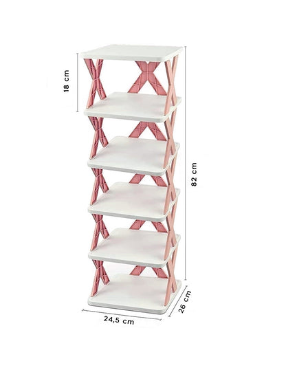 FlexPro® Zapatero plegable-5 pisos